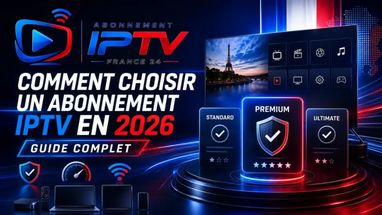 Comment choisir un abonnement IPTV en 2026 avec comparaison des offres