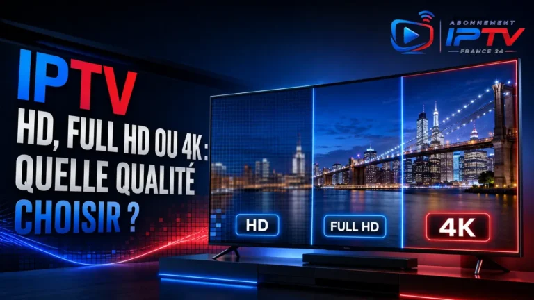 IPTV HD Full HD ou 4K : quelle qualité choisir
