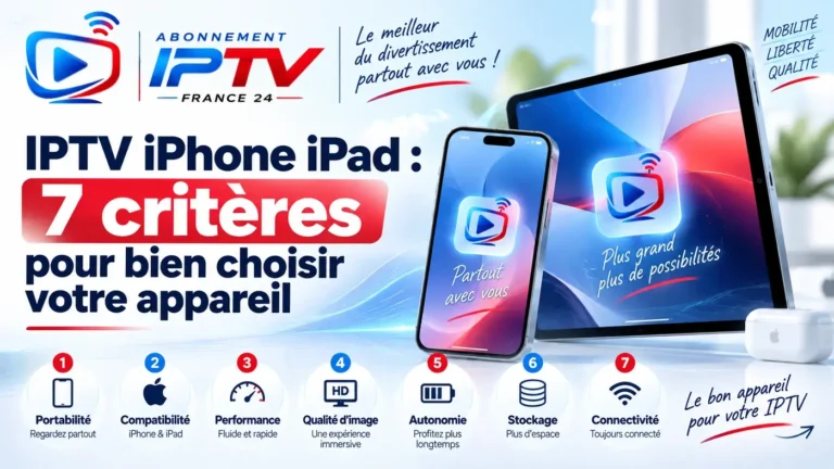 IPTV iPhone iPad : 7 critères pour bien choisir votre appareil