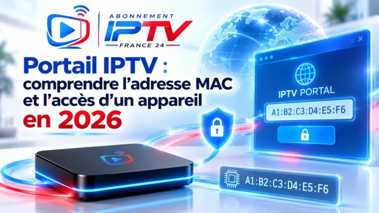 Portail IPTV : comprendre l’adresse MAC et l’accès d’un appareil en 2026
